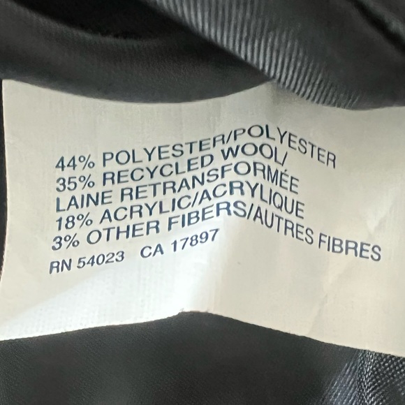 Gap A-Line Black and Grey Skirt - Size 14 - Picture 4 of 4